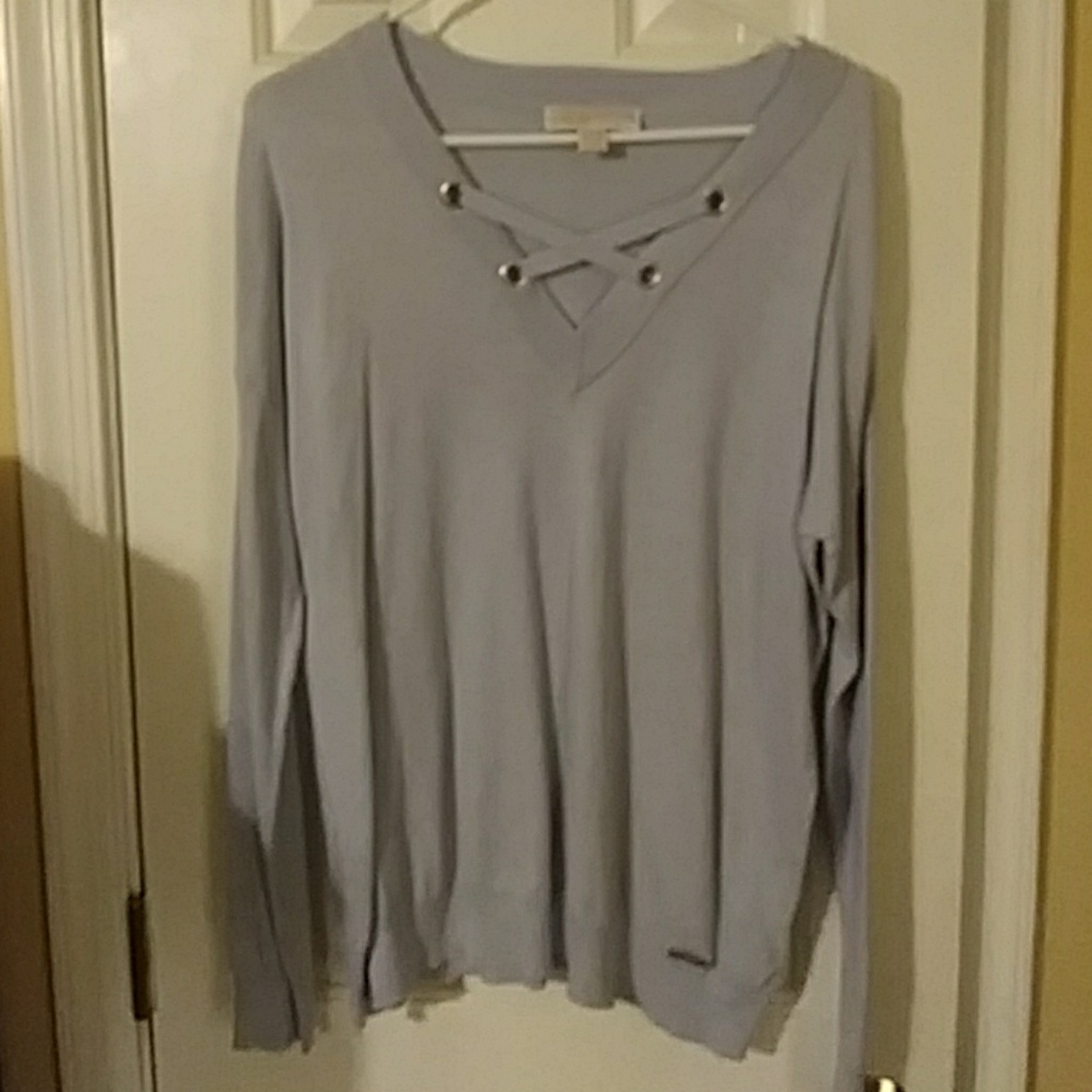 Light blue light weight sweater